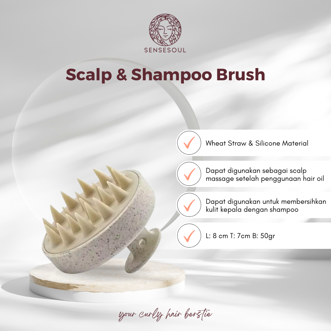 Sensesoul Scalp & Shampoo Brush