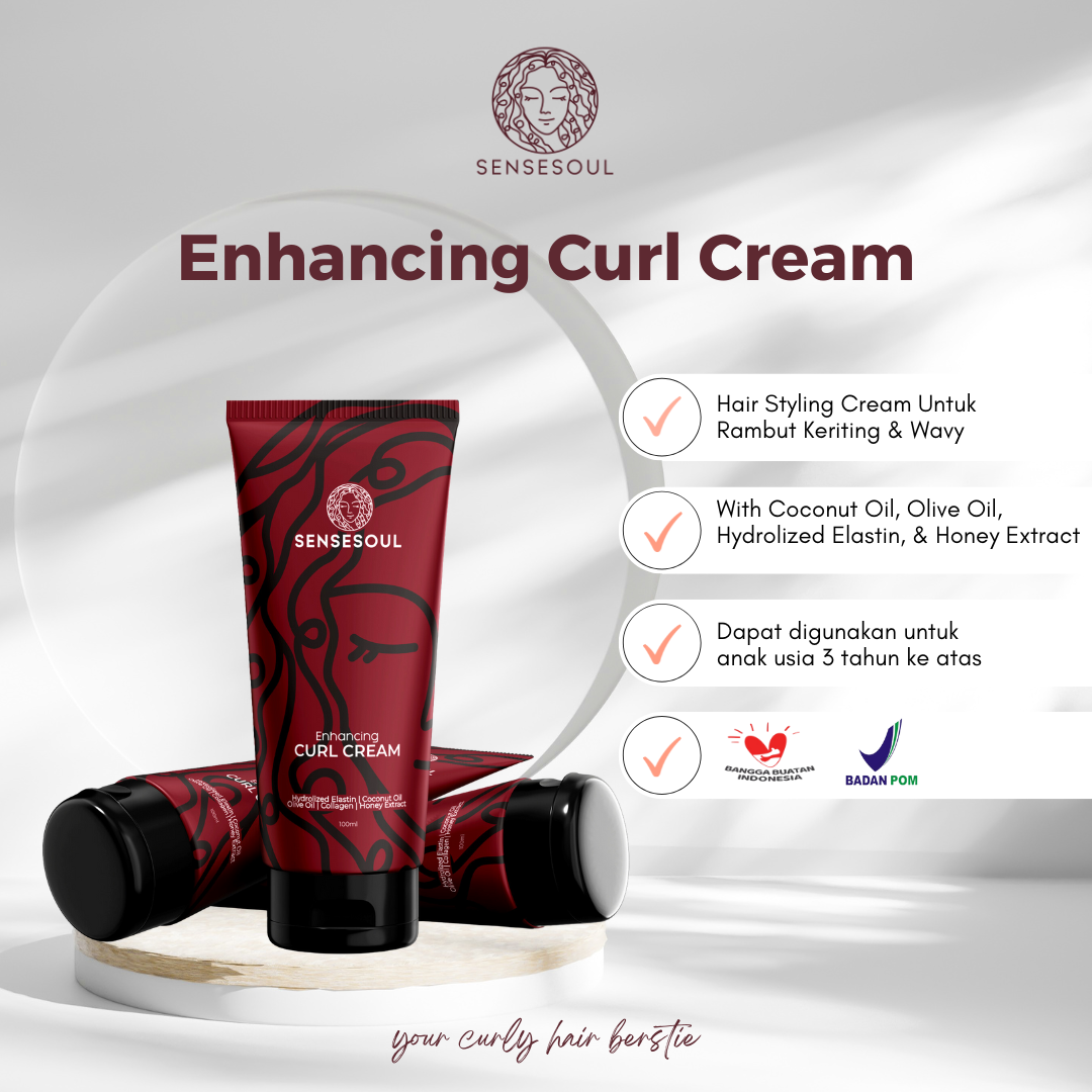 Sensesoul Enhancing Curl Cream - 3 PCS